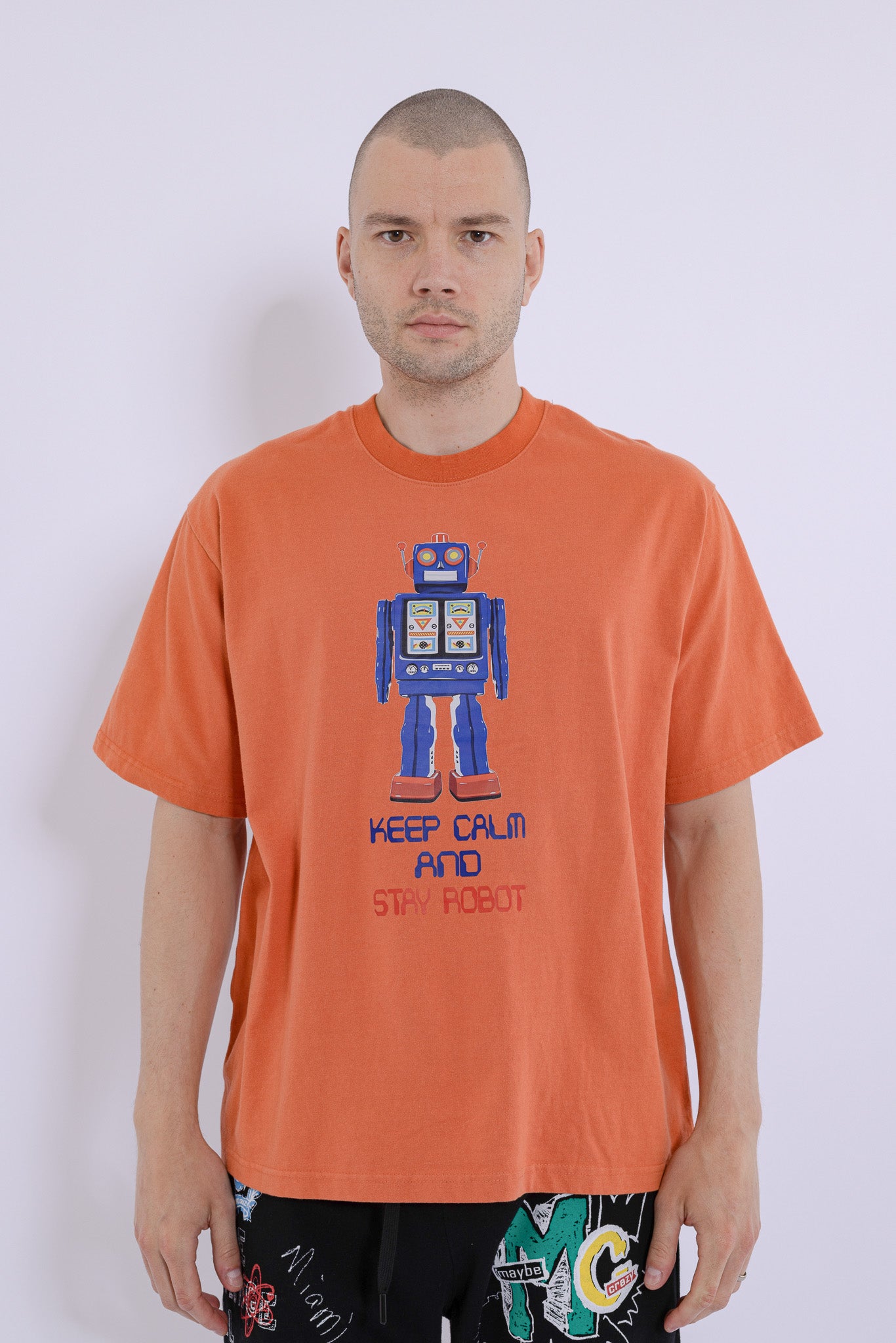 Stay Robot Keep Calm T-Shirt