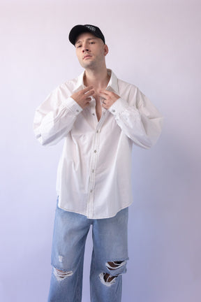 Cotton Oversized Shirt