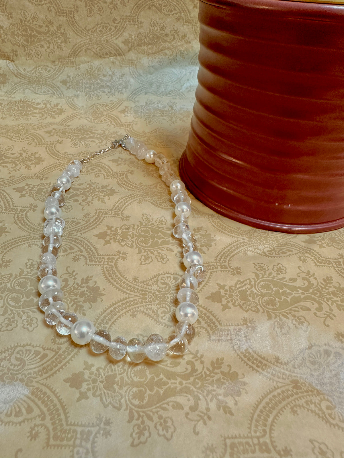 Pearl Clear Necklace