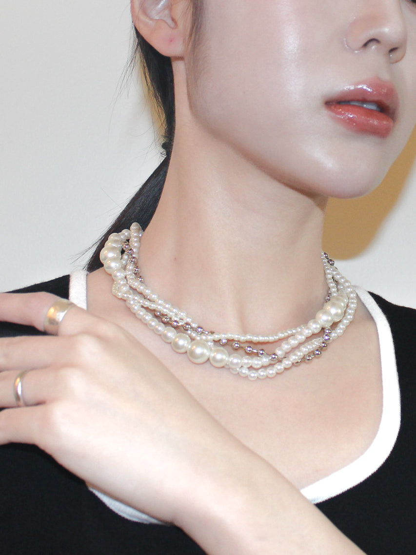 Pearl Sliver Necklace